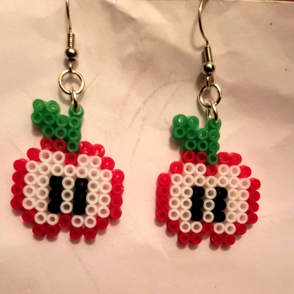 Apple earrings